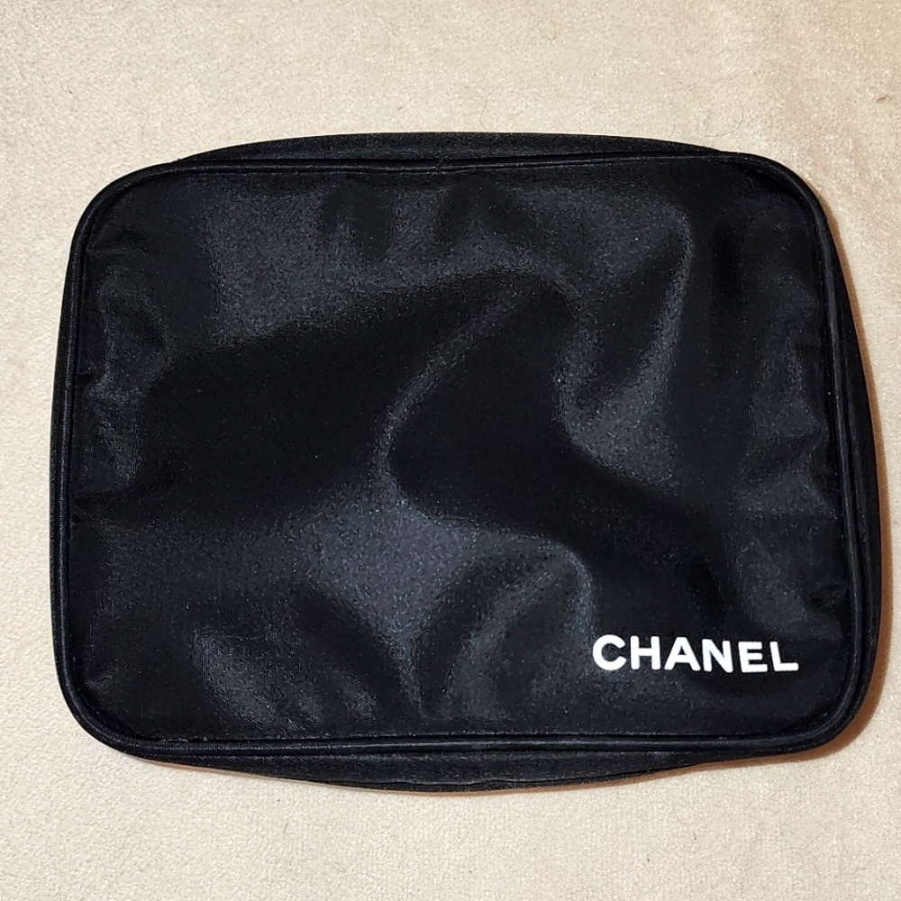 Chanel Black Make-up Bag